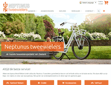 Tablet Screenshot of neptunustweewielers.nl